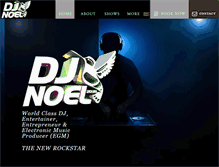 Tablet Screenshot of djnoel2033.com